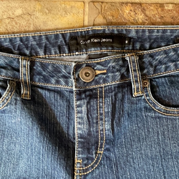Calvin Klein Flare Leg Jeans Size 10 - Picture 4 of 12